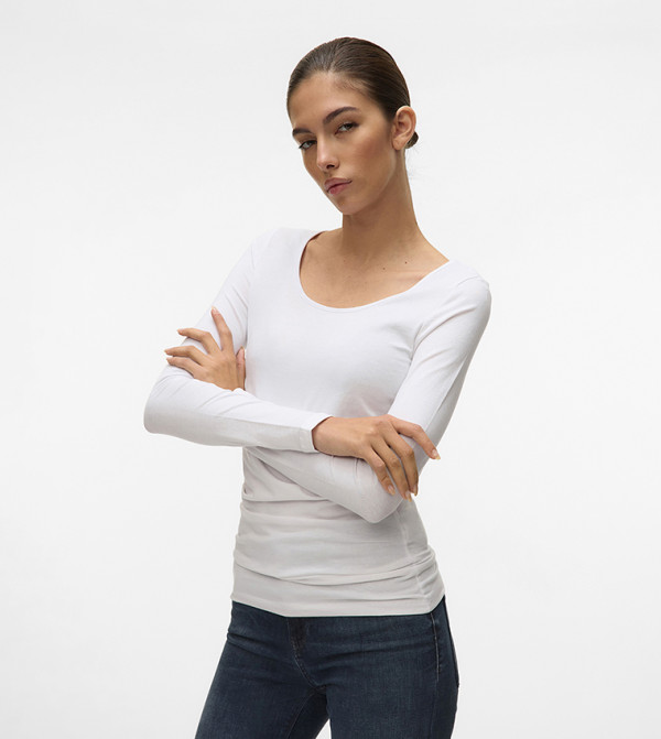Vero Moda VERO MODA - White Casual Tops