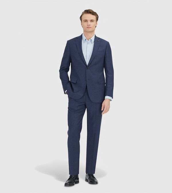 رامسي  بدلات كلاسيك - كحلي مزرق  Classic Suit