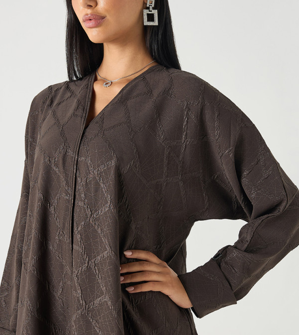 HM  - Brown Abayas