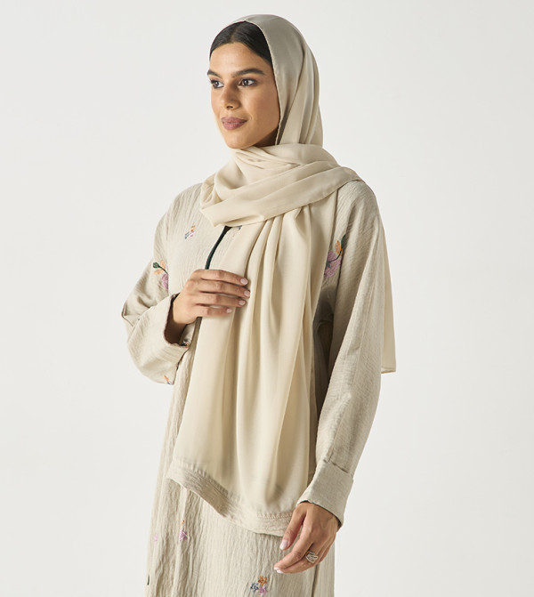 HM  Abayas - Beige Abayas