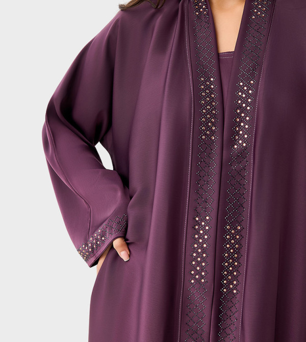 HM  Abayas - Purple Abayas