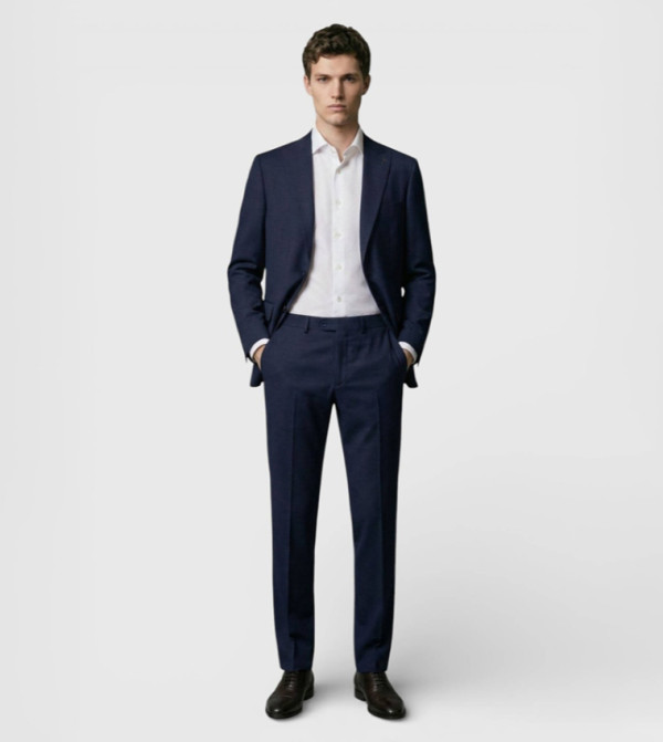 رامسي  بدلات كلاسيك - كحلي مزرق  Classic Suit