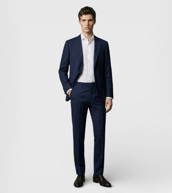 رامسي  بدلات كلاسيك - كحلي مزرق  Classic Suit