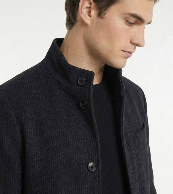 Kip  Overcoats - Blue Overcoats