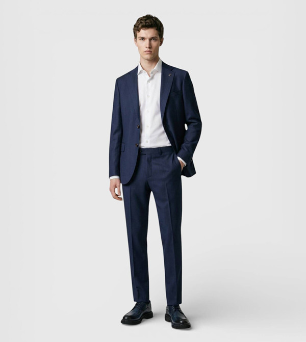 رامسي  بدلات كلاسيك - كحلي مزرق  Classic Suit