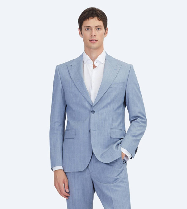 Kip Suit - Blue Long Sleeves