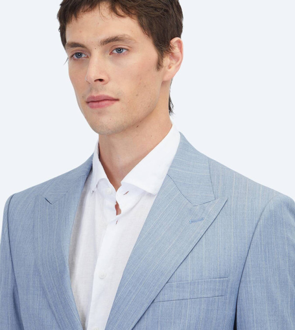Kip Suit - Blue Long Sleeves