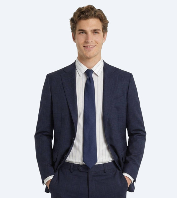 Kip Suit - Blue Long Sleeves