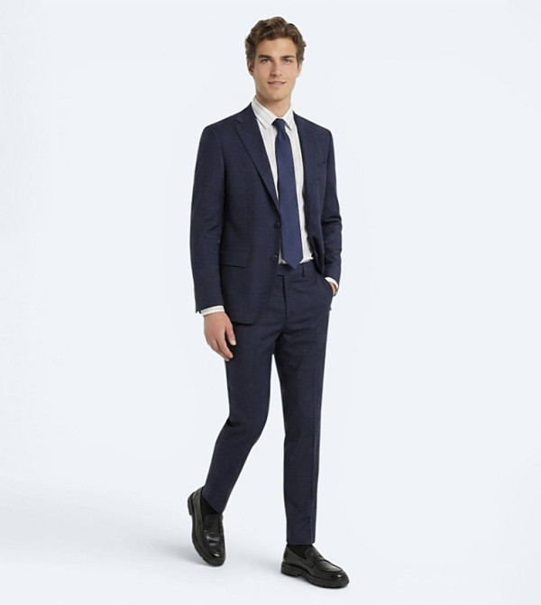 Kip Suit - Blue Long Sleeves