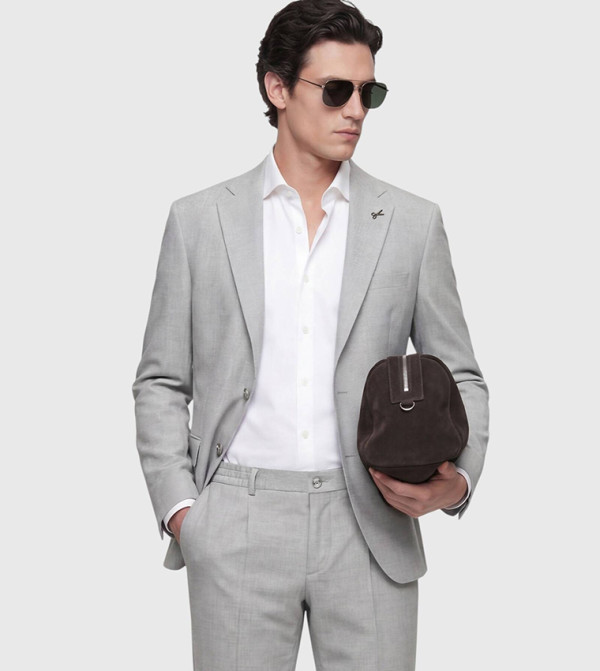Ramsey  Classic Suit - LIGHT GREY Classic Suit