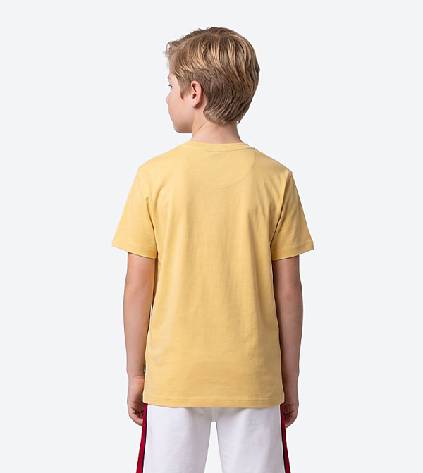 Beverly Hills Polo Club  Clothing - Light Yellow T-shirts