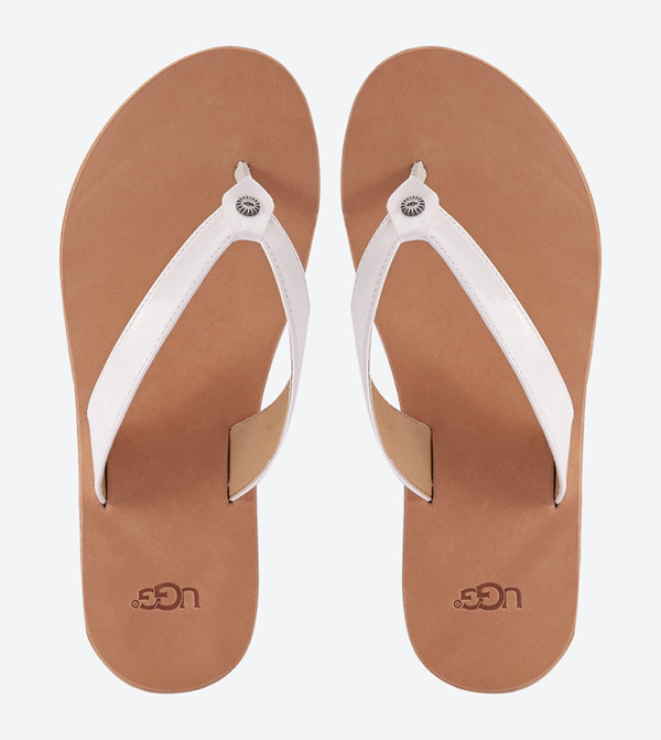Ugg Ugg - White Flip Flops