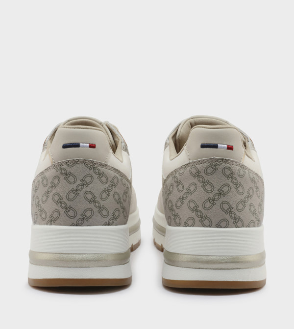 U.S. POLO ASSN. U.S. POLO ASSN. - Beige Low Top