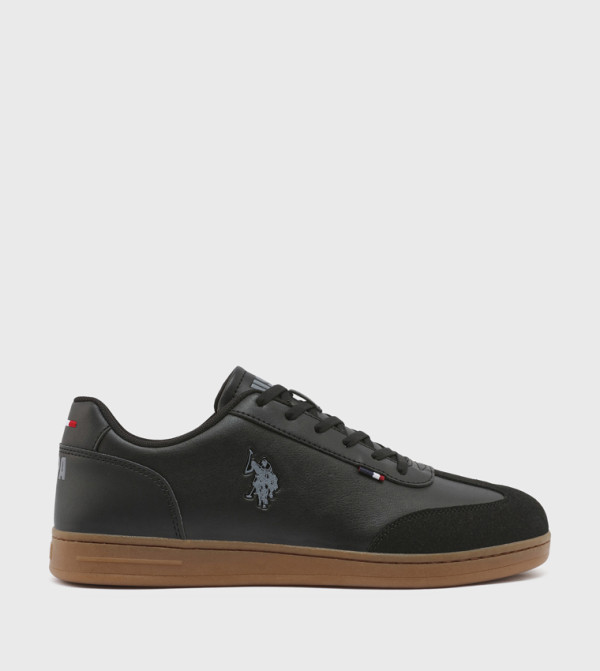 U.S. POLO ASSN. U.S. POLO ASSN. - BLACK Low Top