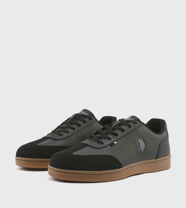 U.S. POLO ASSN. U.S. POLO ASSN. - BLACK Low Top