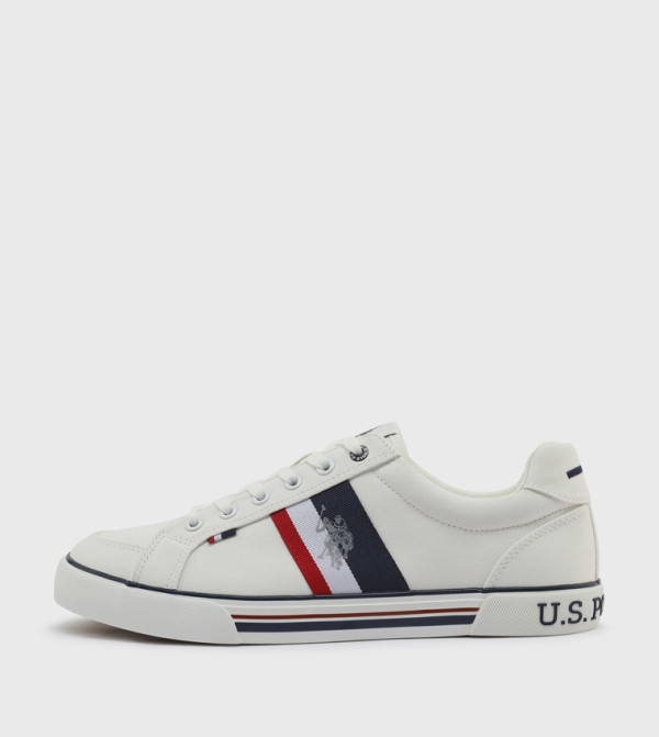 U.S. POLO ASSN. U.S. POLO ASSN. - White Low Top