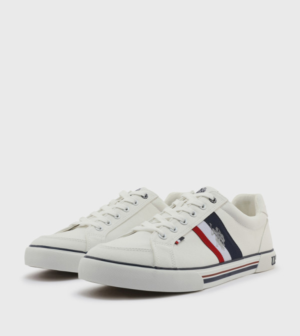 U.S. POLO ASSN. U.S. POLO ASSN. - White Low Top