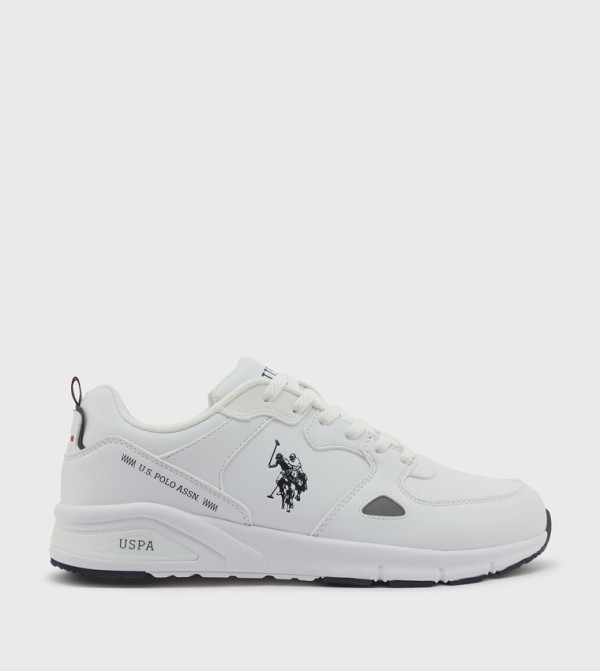 U.S. POLO ASSN.  Shoes - White Low Top