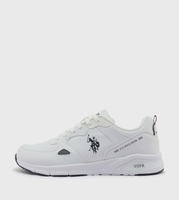 U.S. POLO ASSN.  Shoes - White Low Top