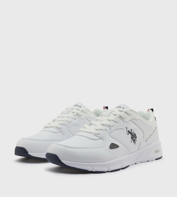 U.S. POLO ASSN.  Shoes - White Low Top