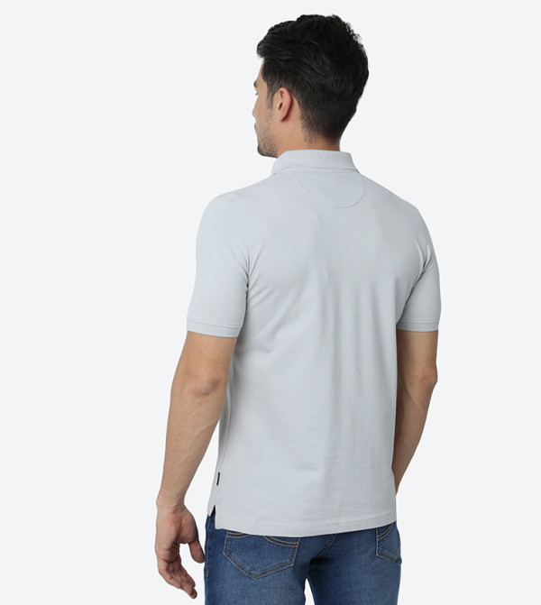 Beverly Hills Polo Club  Polo T-Shirts - Grey Tops & T shirts