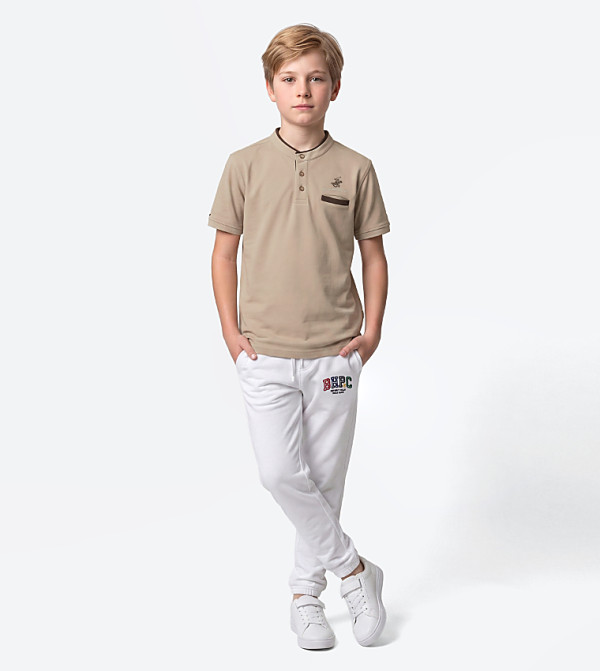 بيفرلي هيلز بولو كلوب  preppy-layers - بيج T-shirts