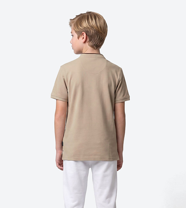 بيفرلي هيلز بولو كلوب  preppy-layers - بيج T-shirts