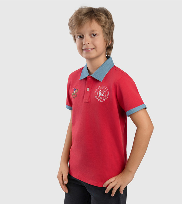 بيفرلي هيلز بولو كلوب  تيشيرتات  - أحمر  T-shirts