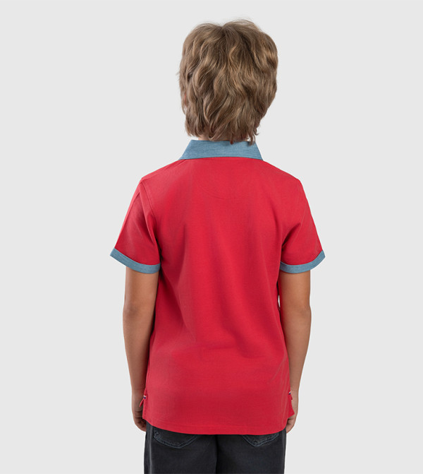 بيفرلي هيلز بولو كلوب  تيشيرتات  - أحمر  T-shirts