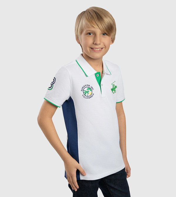 بيفرلي هيلز بولو كلوب  تيشيرتات  - أبيض T-shirts