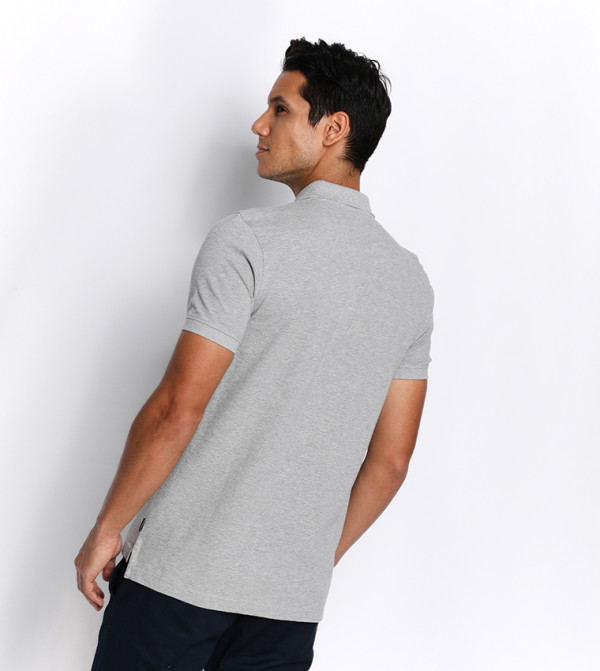 Beverly Hills Polo Club - Grey Polo T-shirts
