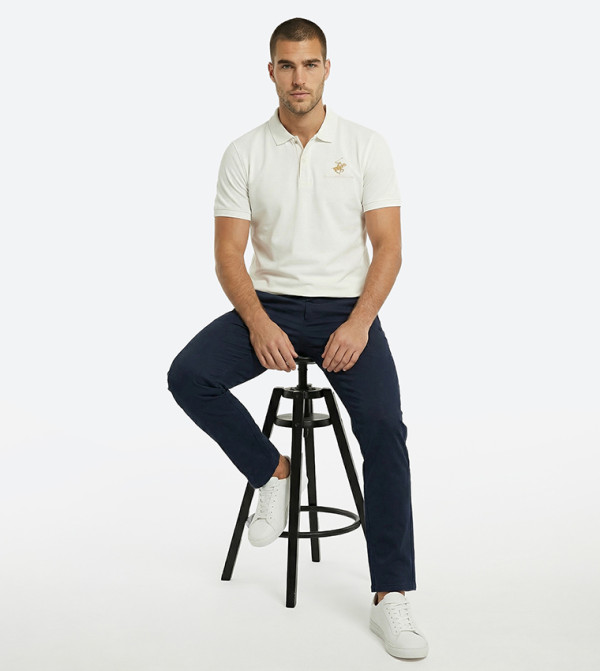 Beverly Hills Polo Club  Clothing - White Polo T-shirts