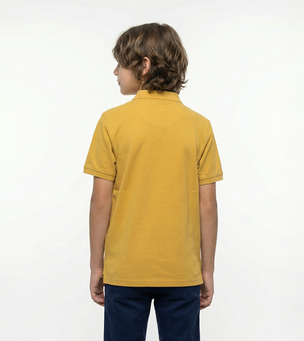 بيفرلي هيلز بولو كلوب  cobalt-and-ochre - أصفر غامق  T-shirts