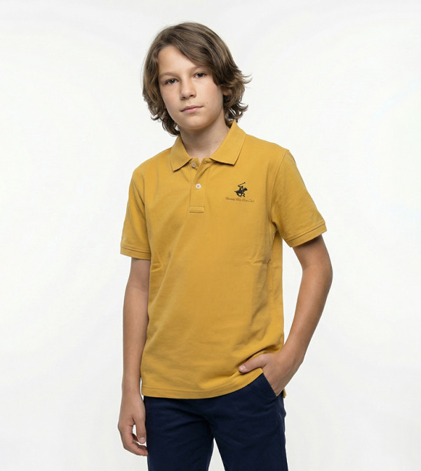 بيفرلي هيلز بولو كلوب  cobalt-and-ochre - أصفر غامق  T-shirts