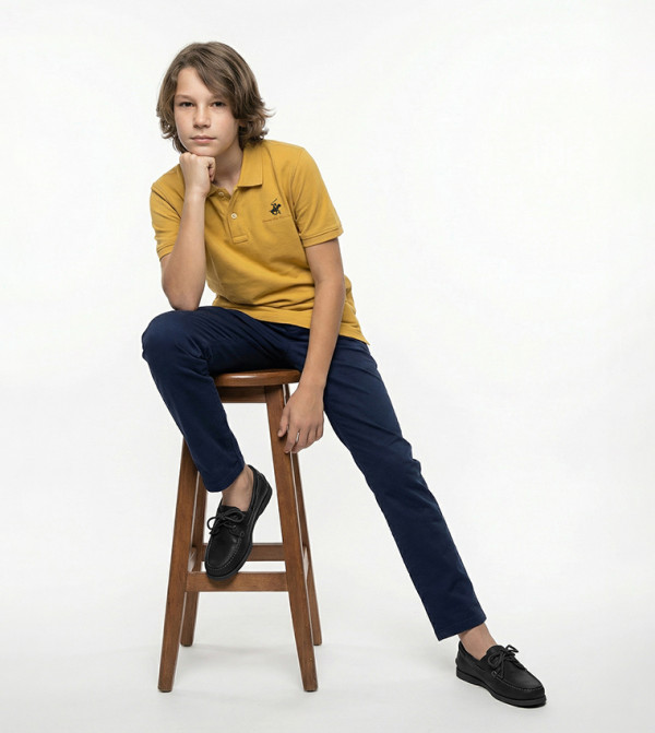 بيفرلي هيلز بولو كلوب  cobalt-and-ochre - أصفر غامق  T-shirts
