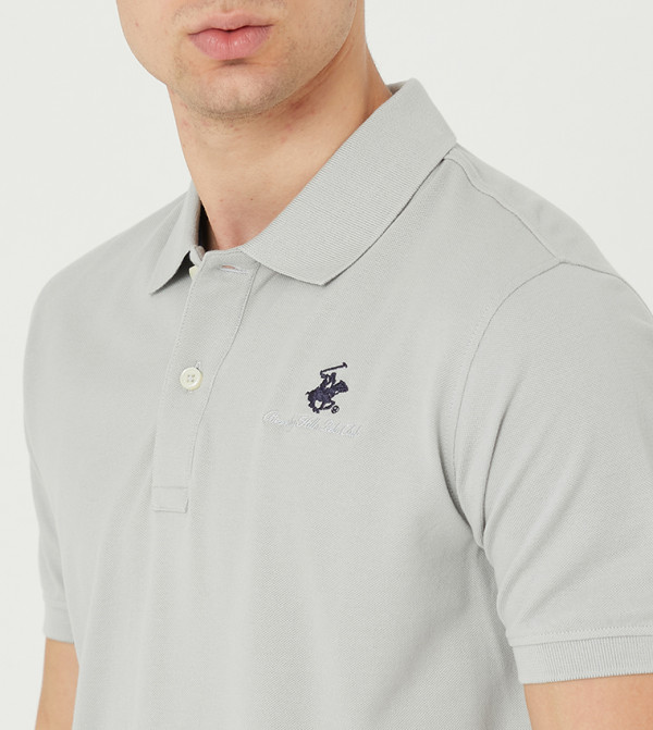 Beverly Hills Polo Club  Clothing - Silver Polo T-shirts