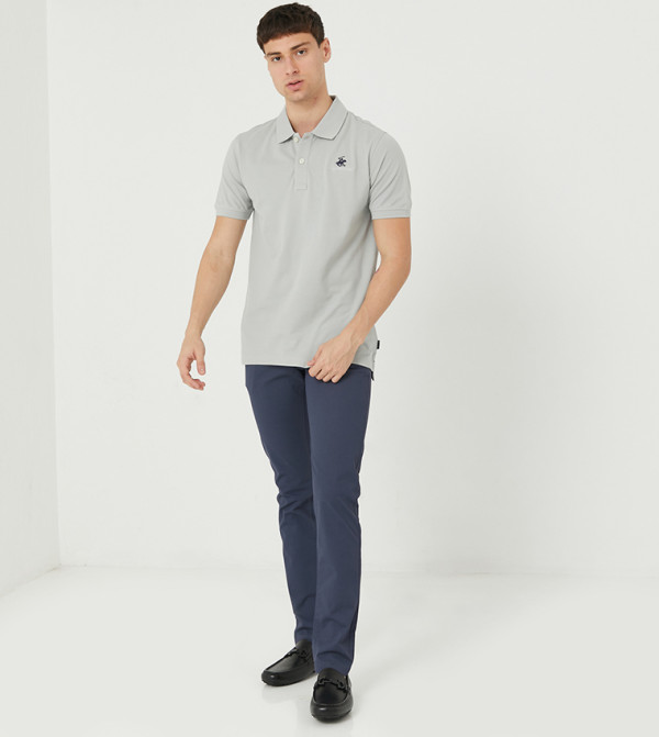 Beverly Hills Polo Club  Clothing - Silver Polo T-shirts
