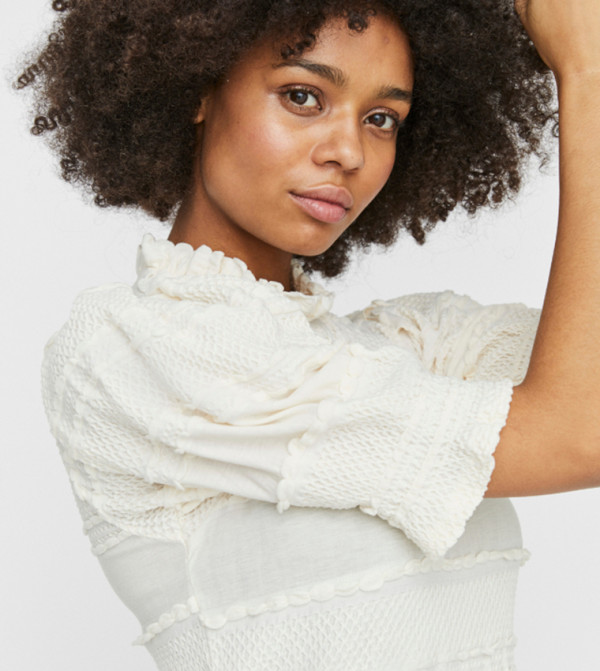 Vero Moda VERO MODA - Beige Casual T-Shirts