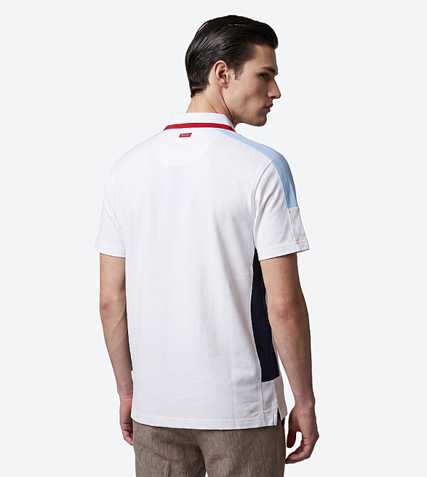 Beverly Hills Polo Club  T-Shirts - White Polo T-shirts
