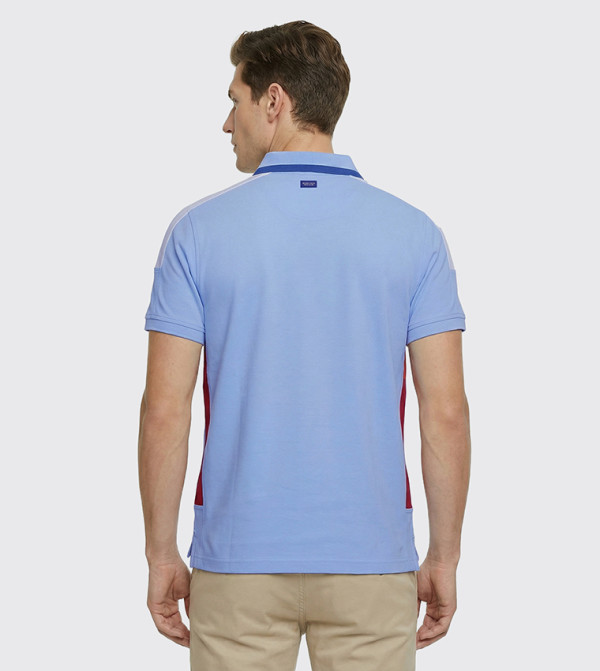 Beverly Hills Polo Club  Polo T-Shirts - Blue Polo T-shirts