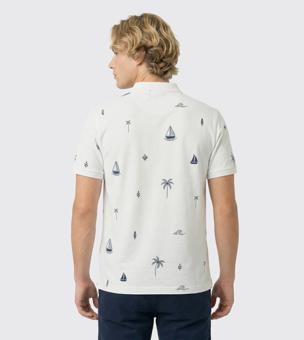 Beverly Hills Polo Club Beverly Hills Polo Club - White Polo T-shirts