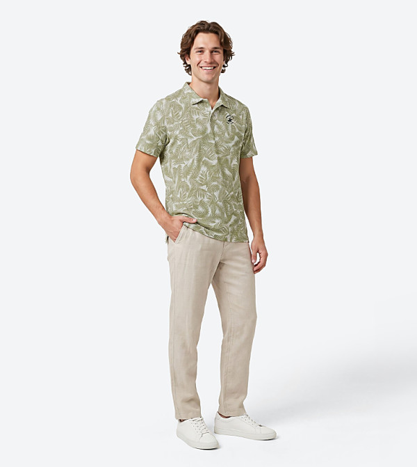 Beverly Hills Polo Club  Polo T-Shirts - Beige Polo T-shirts