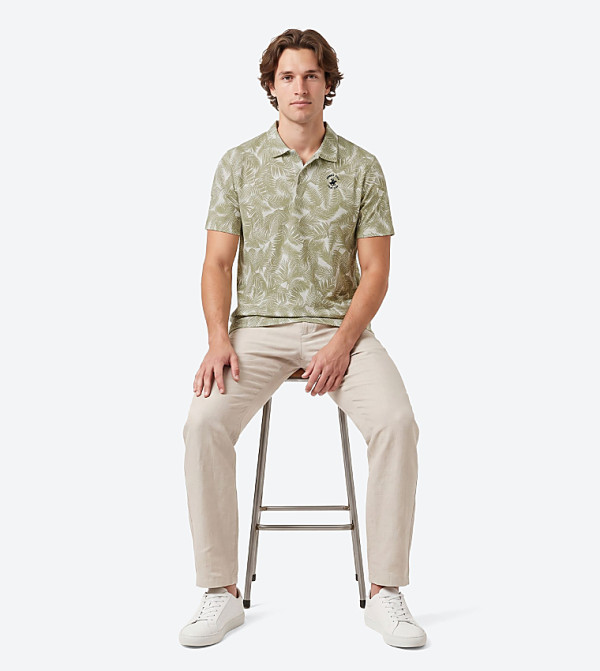 Beverly Hills Polo Club  Polo T-Shirts - Beige Polo T-shirts