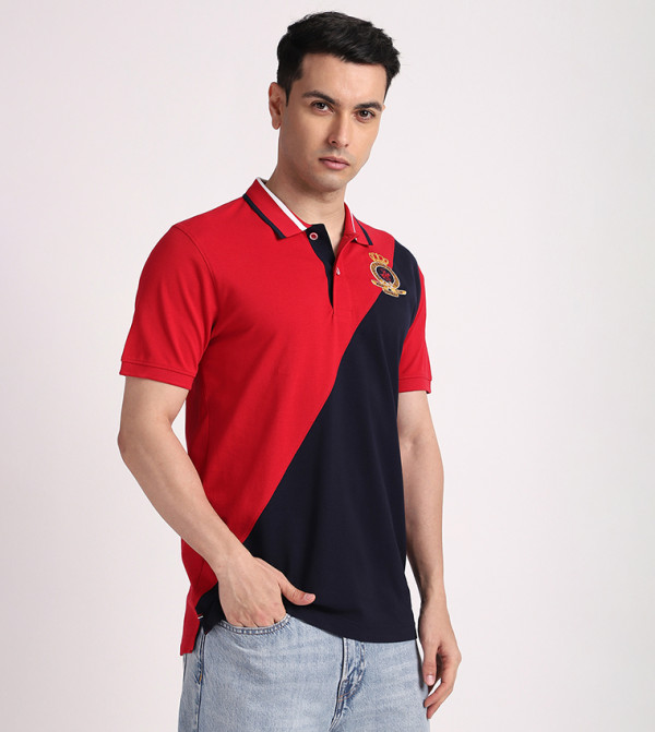 Beverly Hills Polo Club - Red Polo T-shirts