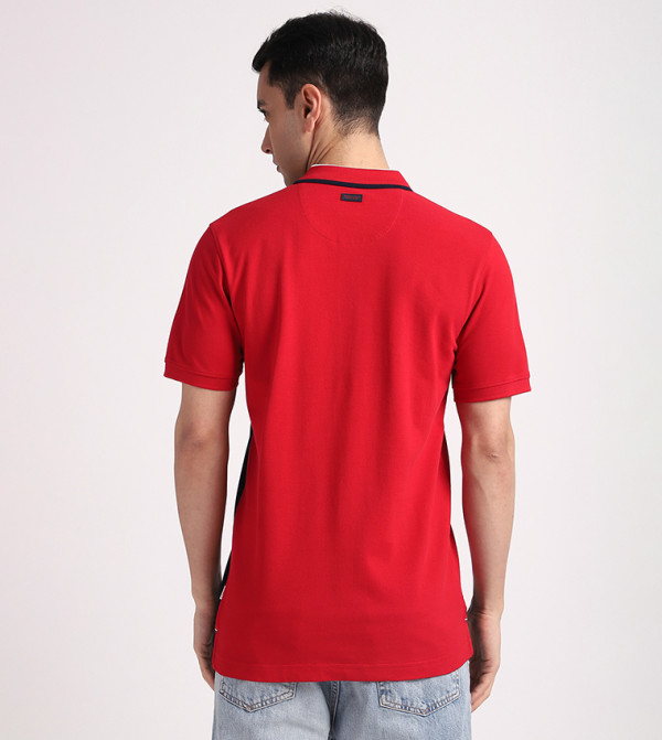 Beverly Hills Polo Club - Red Polo T-shirts