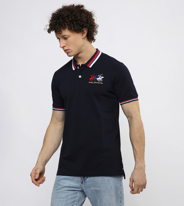 بيفرلي هيلز بولو كلوب  ملابس - كحلي قمصان بولو