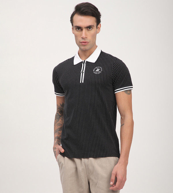 Beverly Hills Polo Club Beverly Hills Polo Club - Black Polo T-shirts