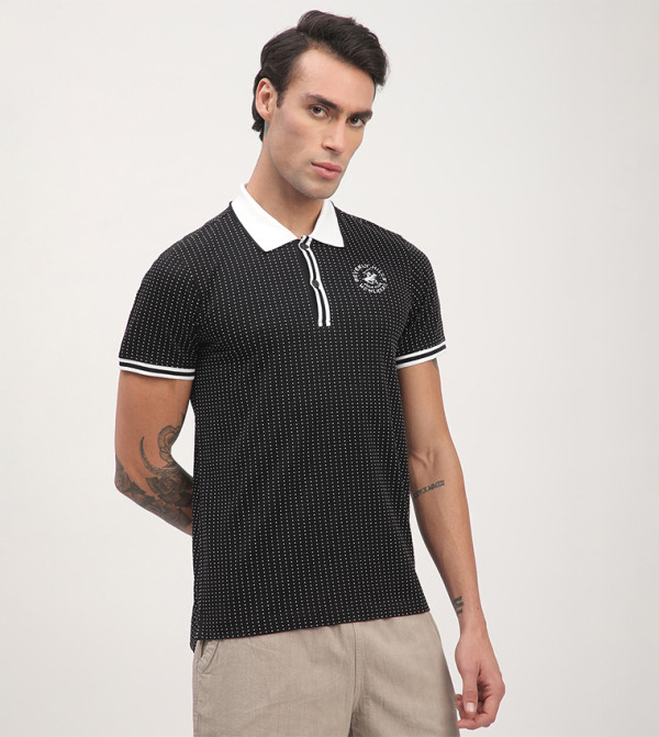Beverly Hills Polo Club Beverly Hills Polo Club - Black Polo T-shirts
