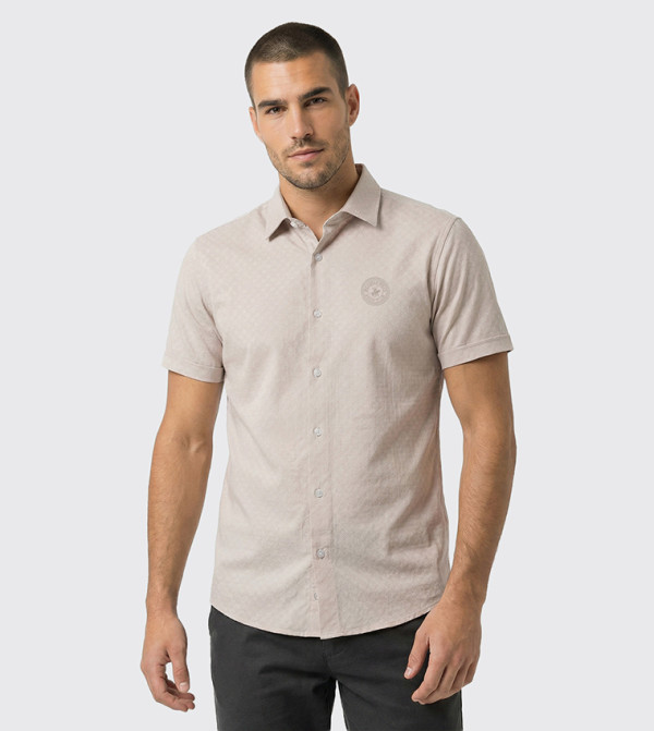 بيفرلي هيلز بولو كلوب  قمصان - رمادي Short Sleeves