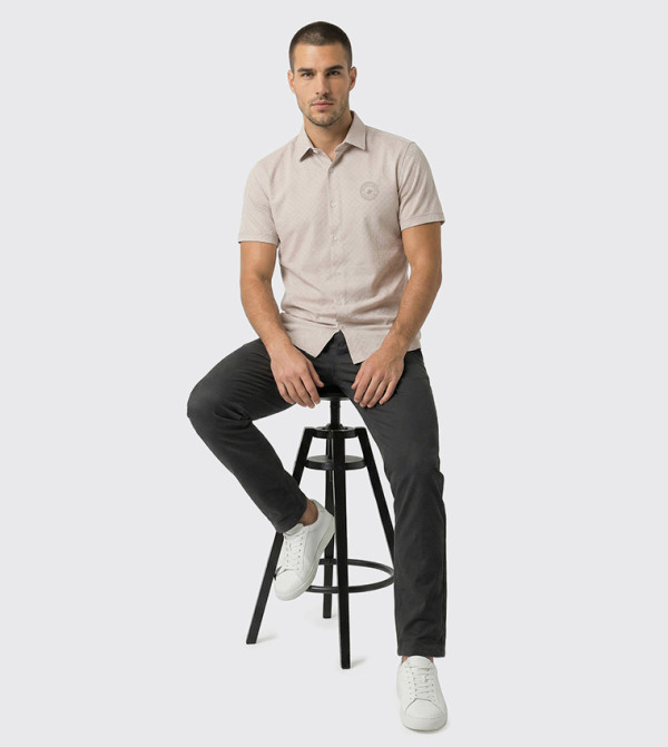 بيفرلي هيلز بولو كلوب  قمصان - رمادي Short Sleeves